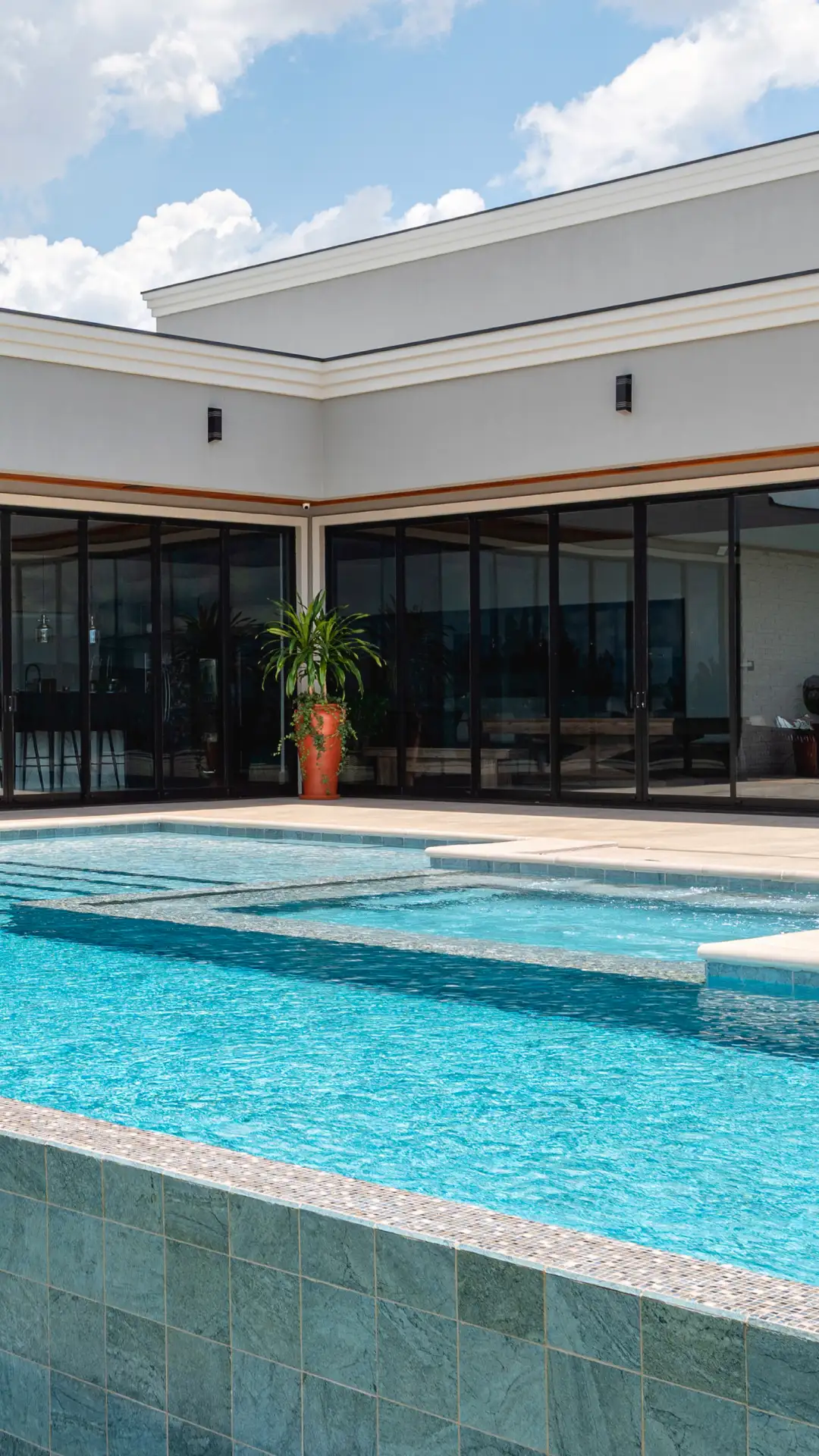 foto de uma piscina